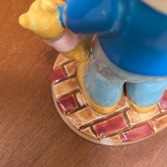 🔹1981 Joan Walsh Anglund Porcelain Figurine Teddy Bear Boy Statue Puppy - Picture 7 of 7